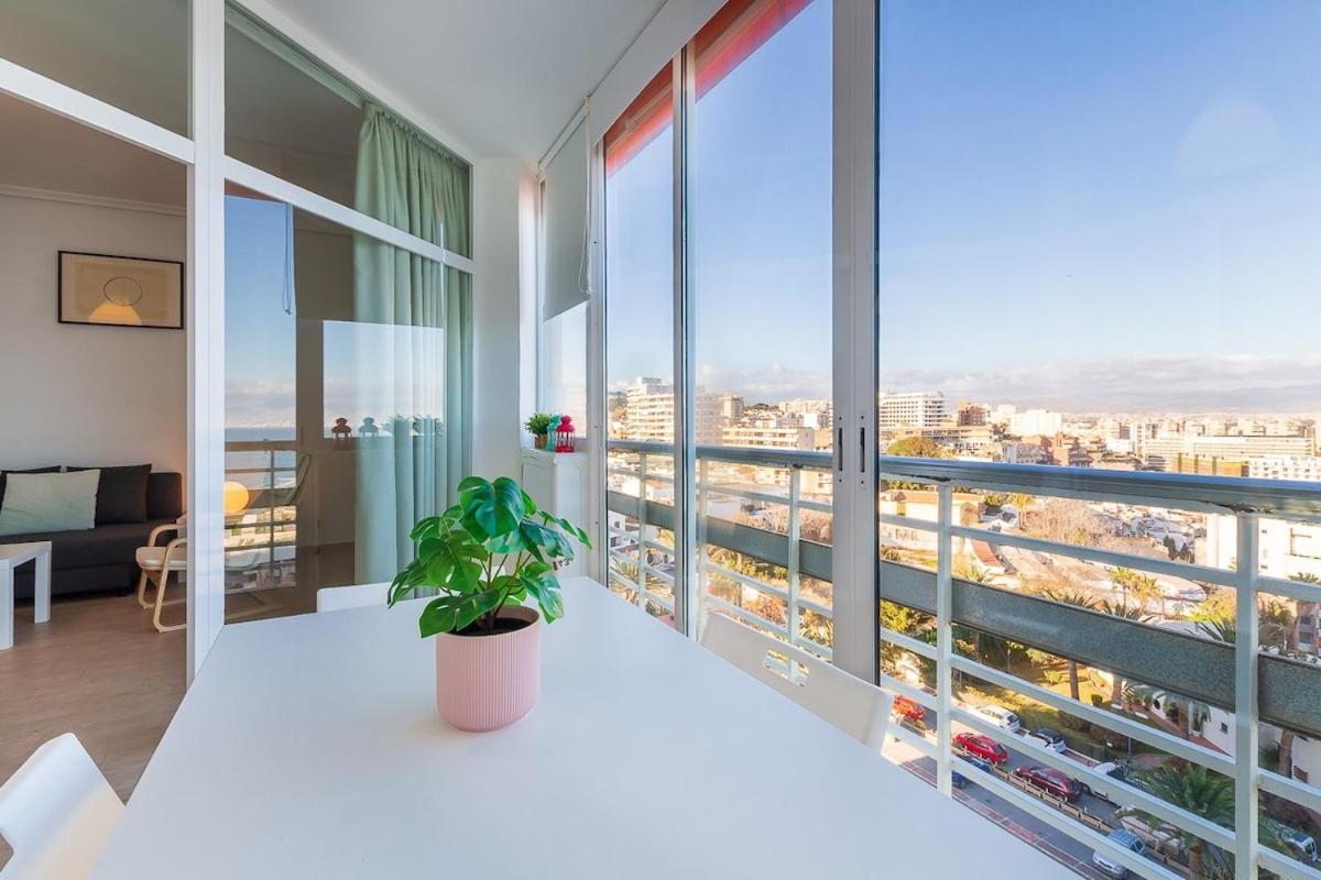 ¡Magnificas Vistas Al Mar! Piscina Y Wifi Gratis Apartment Torremolinos Exterior foto