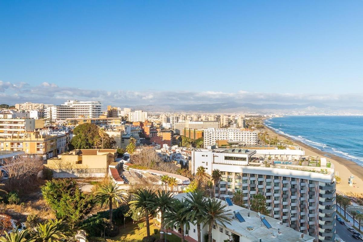 ¡Magnificas Vistas Al Mar! Piscina Y Wifi Gratis Apartment Torremolinos Exterior foto